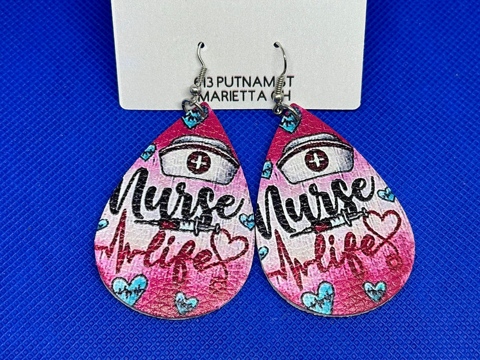 Thumbnail: Nurses Day Droplet Earrings
