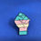 Thumbnail: Power Enamel Brooch Pin Rainbow Color Pride