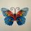 Thumbnail: Metal Butterfly Decor