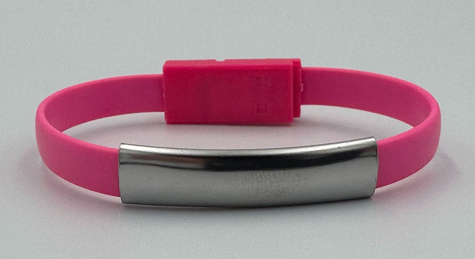 Thumbnail: Bracelet Charging Cable Bracelet Micro Plug