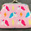 Thumbnail: Unicorn and Geometric Faux Leather Buckle Coin Purse