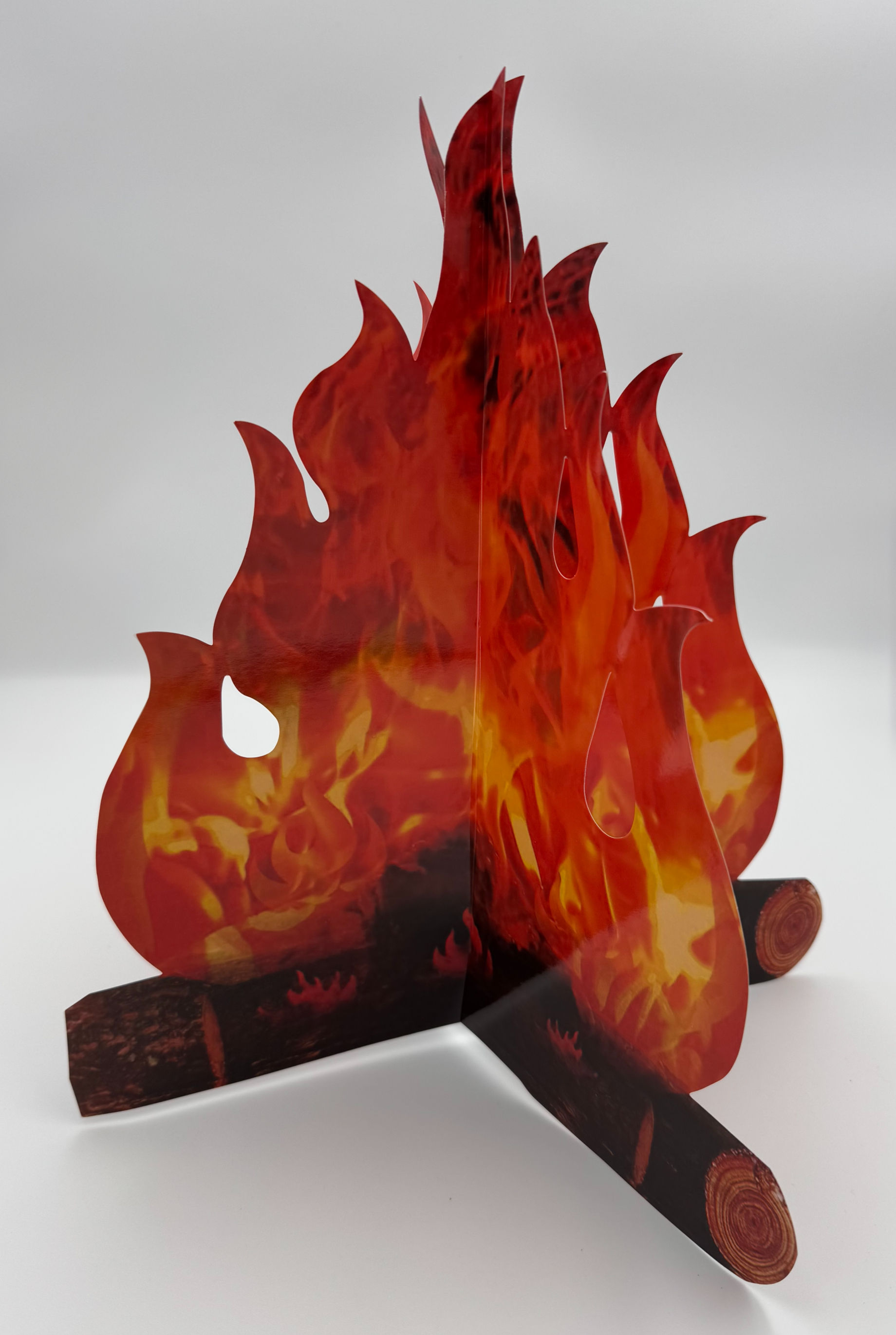 3D Flame Decoration for Halloween and Christmas Parties