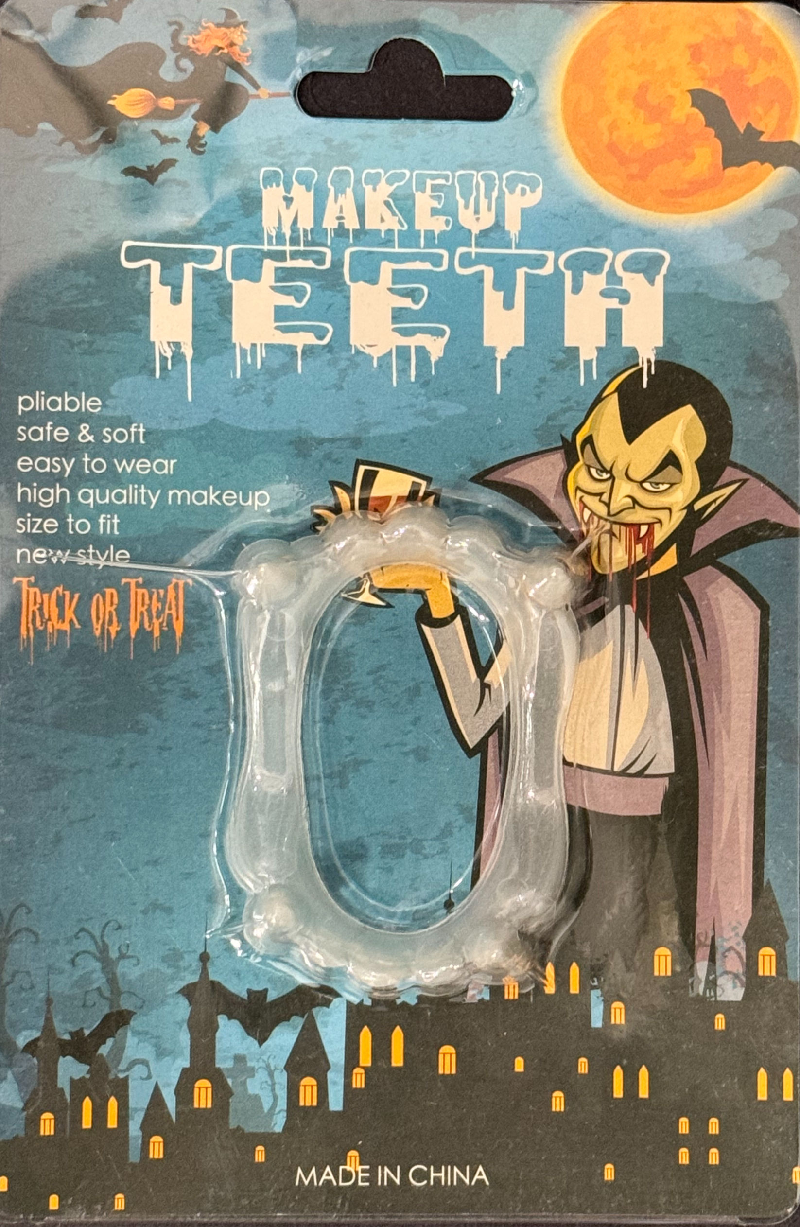 Halloween ZOMBIE Teeth Plastic Toy