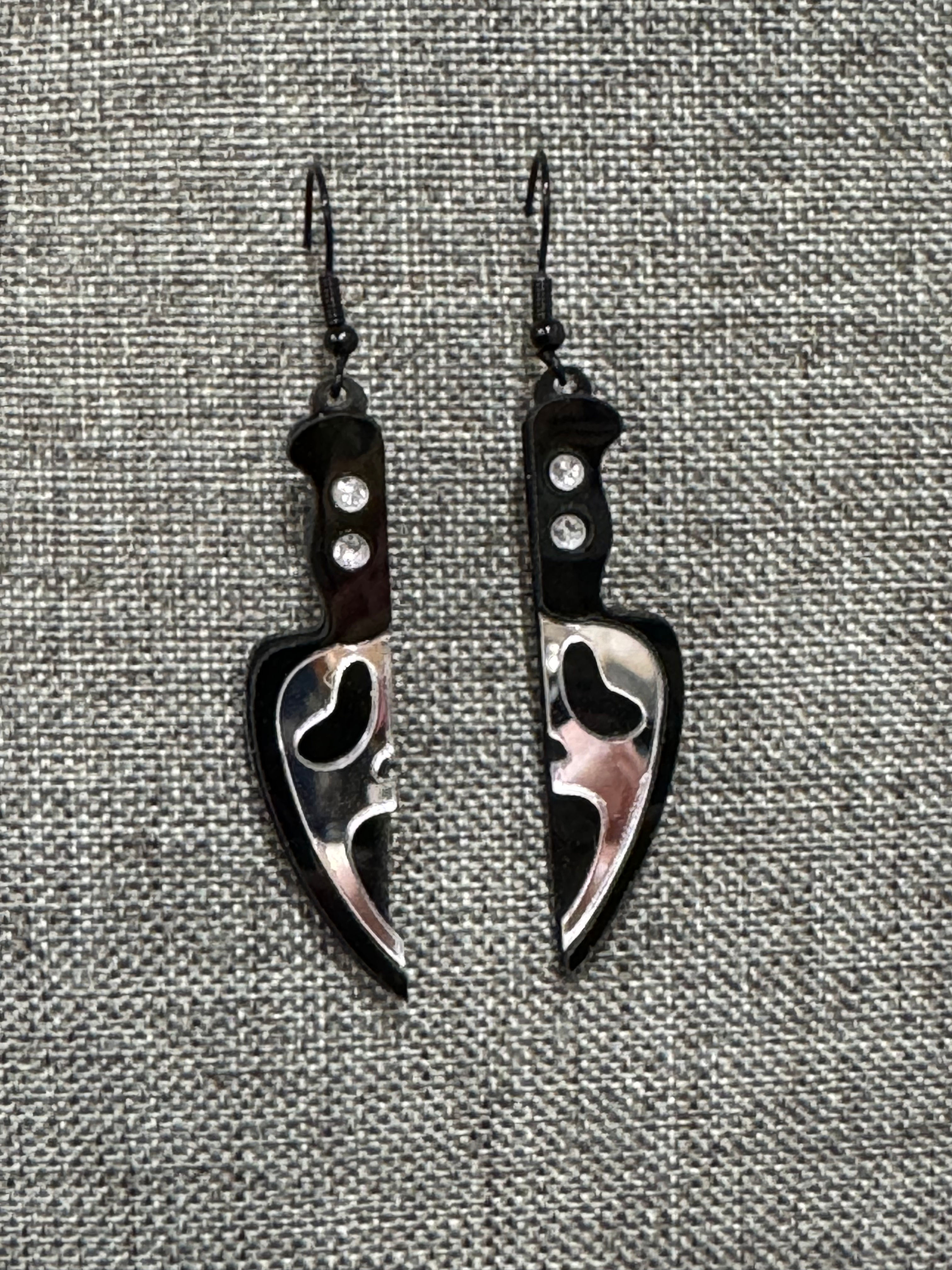 Ghost Knife Earrings