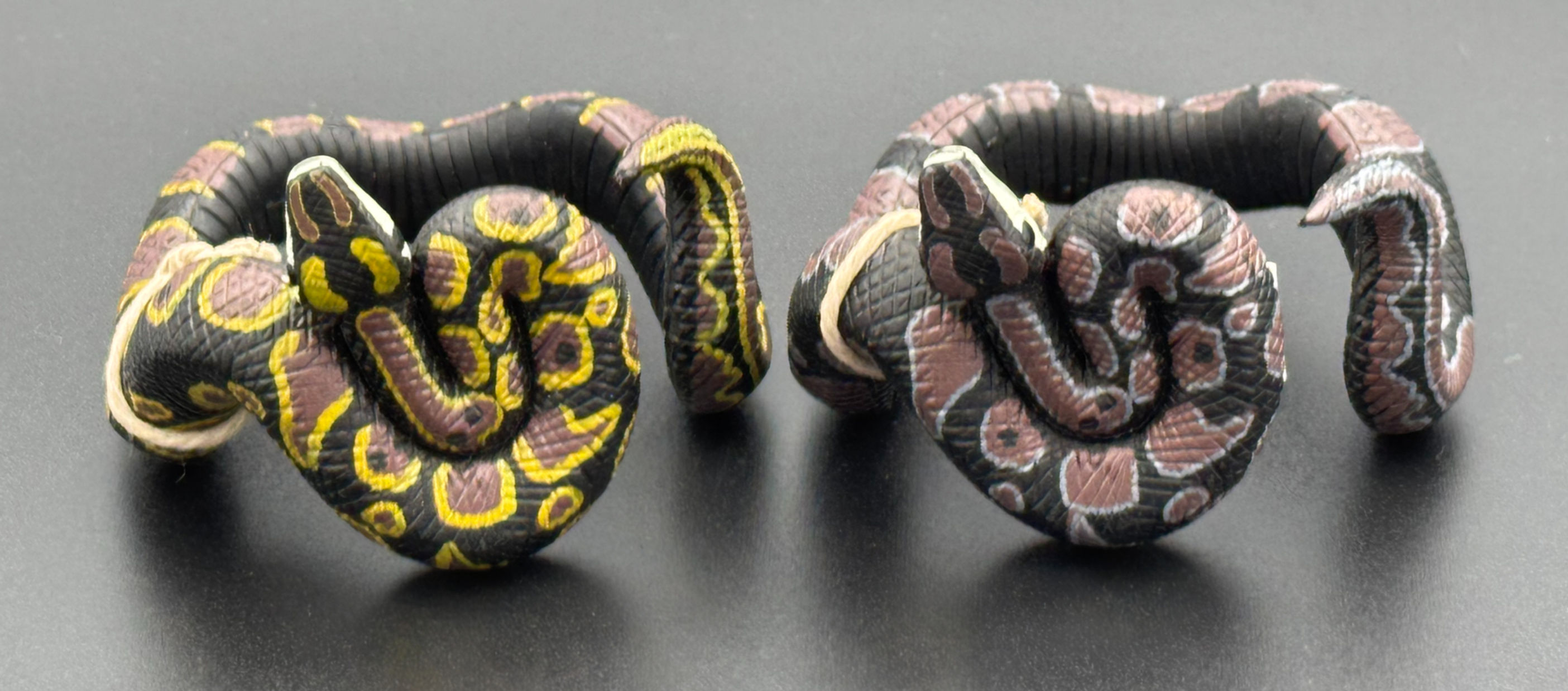 Burmese or Ball Python Snake Bracelet