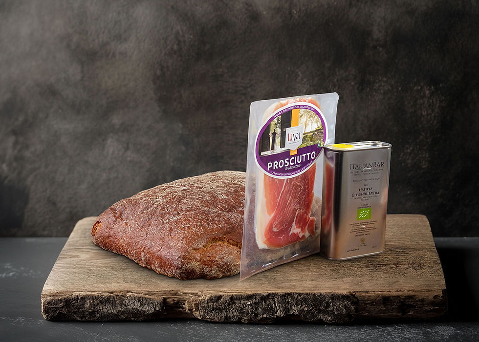ItalianBar | Gaues Sylter Brot | Prosciutto di Monastero von Otto Gourmet