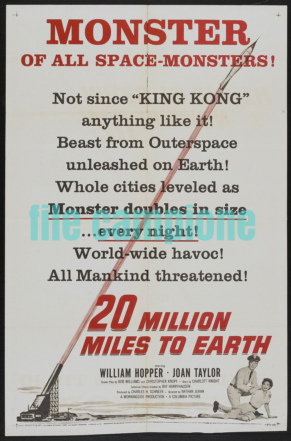 20 Million Miles To Earth - A 30 milioni di km. dalla Terra - 1957 - 05