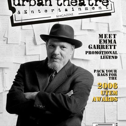 Thumbnail: Urban Theatre Entertainment magazine cover with man in fedora.