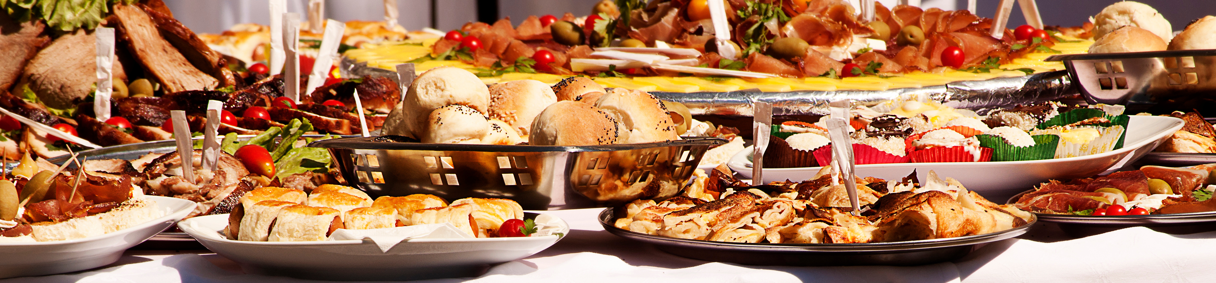 Arranged Food and Objects