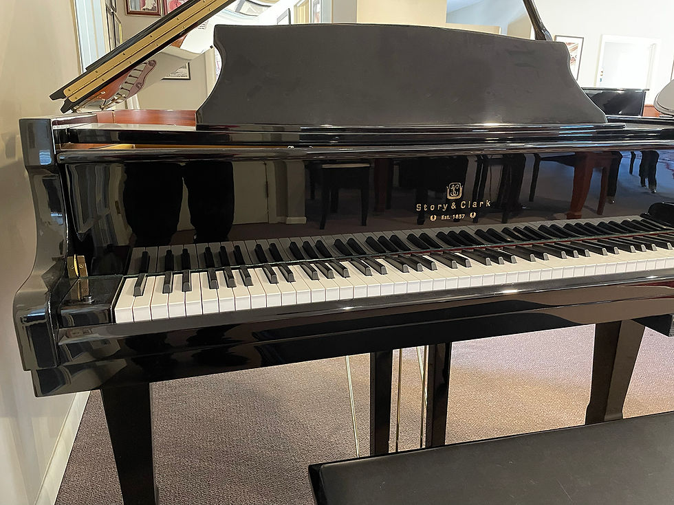Story & Clark グランドピアノ Story & Clark Baby Grand Piano (Yamaha) – Stilwell Pianos