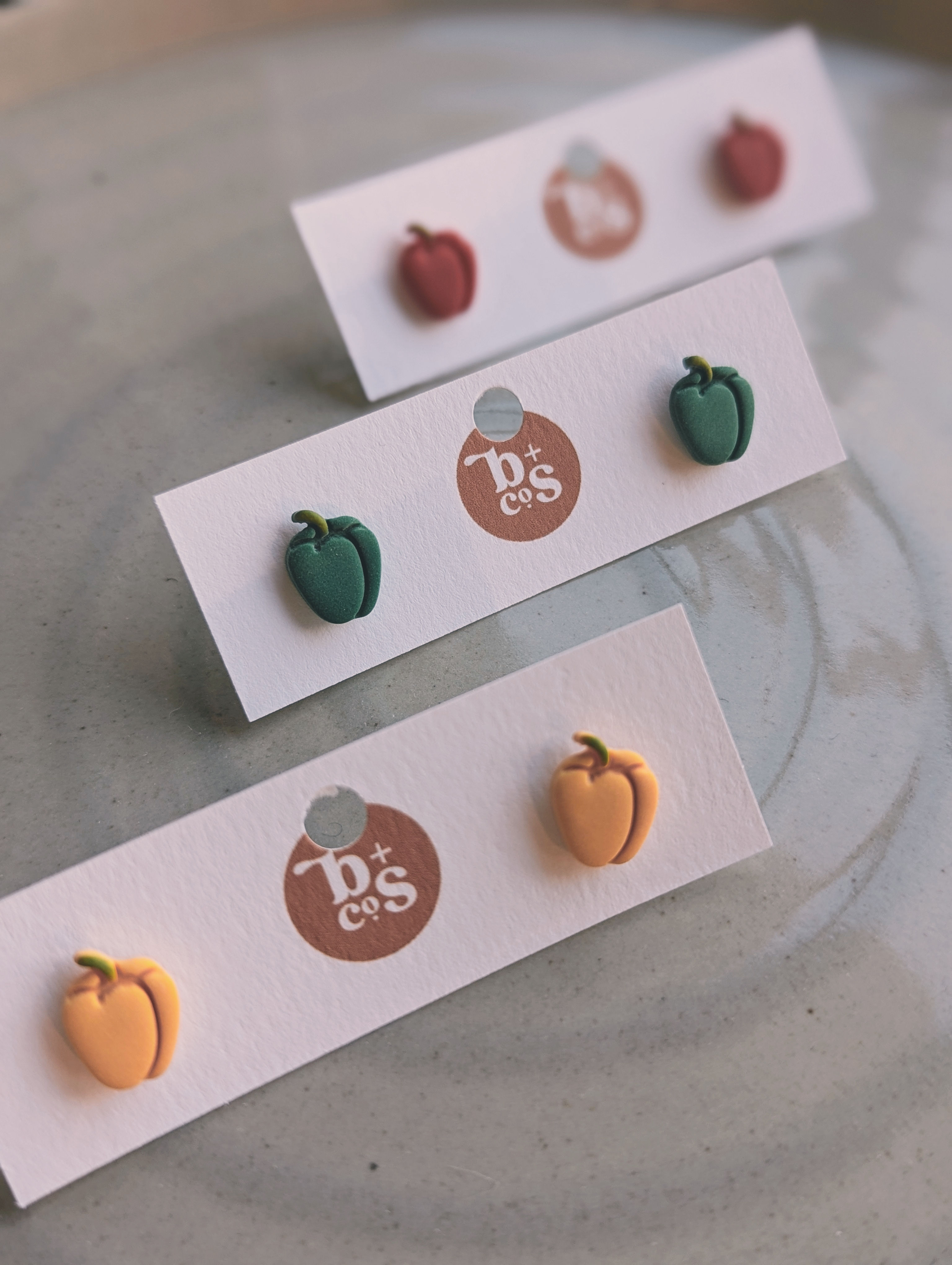 assorted pepper studs