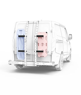 Supports d'accessoires SKEP pour transporter des équipements additionnels sur le Porte-Matériel.