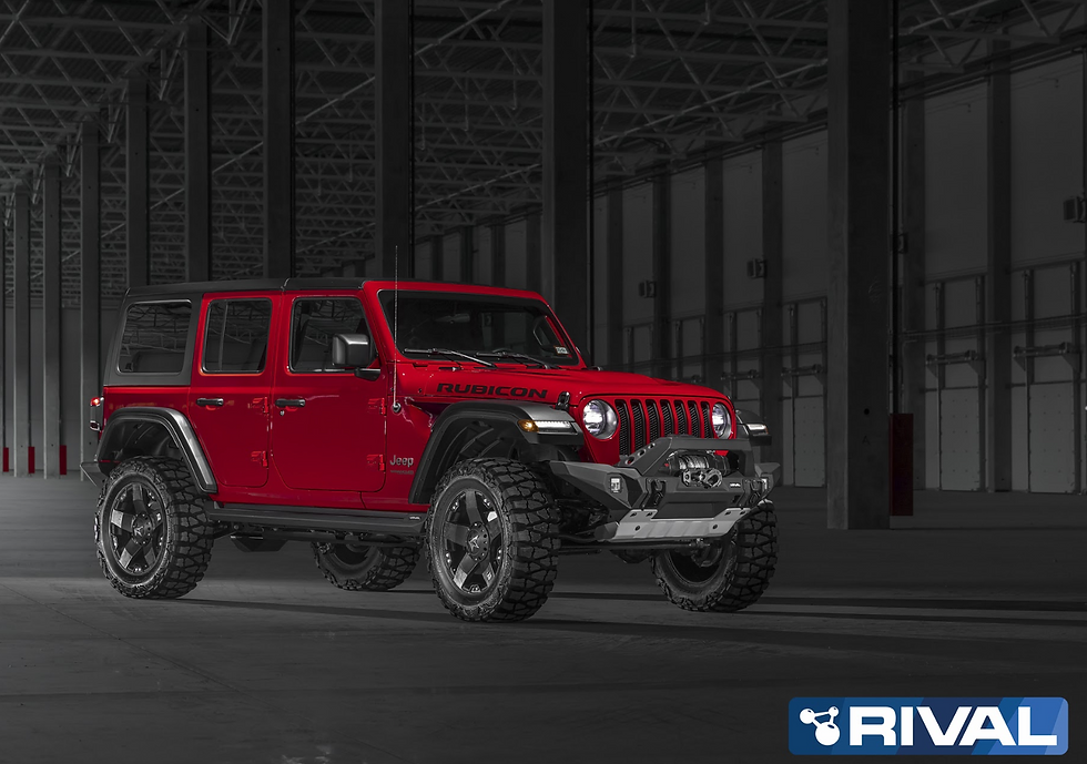 Miniature : PARE CHOCS AV RIVAL SANS LED WRANGLER JK/ WRANGLER JL/JT