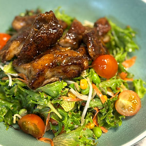 Japanese Miso Ginger Chicken Salad (DF)