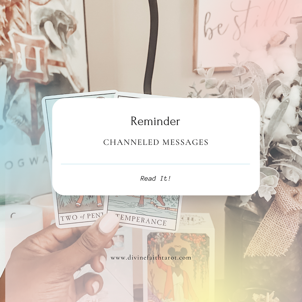 Channeled Messages