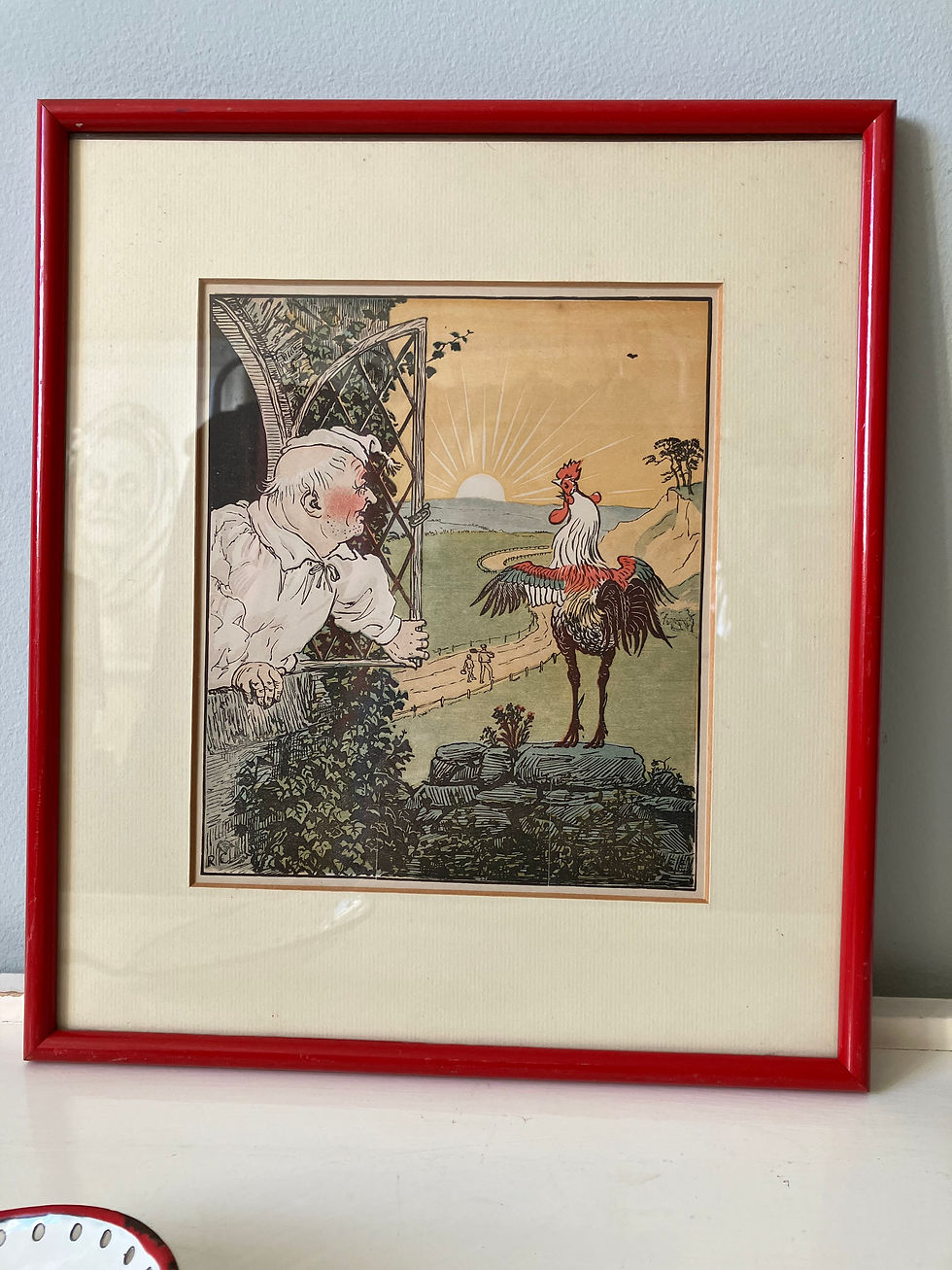 Thumbnail: Rare Antique Lithograph ‘The House That Jack Built’ by Randolph Caldecott
