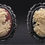 Thumbnail: 2 IN 1 Set of 2 Vintage Style Greek Woman  Cameo Brooch Pins / Pendants