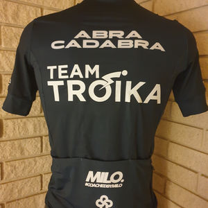 Team Troika cycling shirt back prints