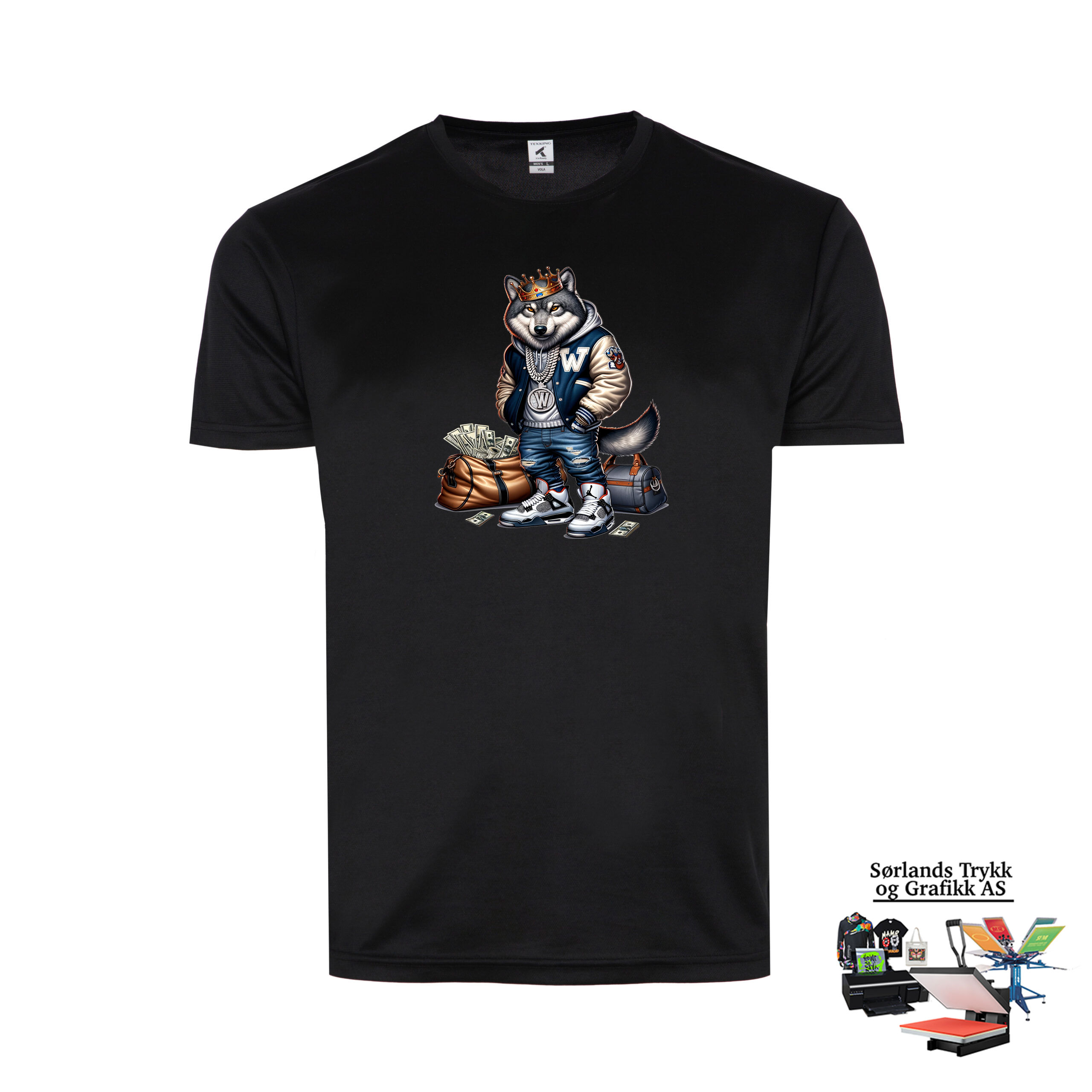 Big Wolf Tee Shirt