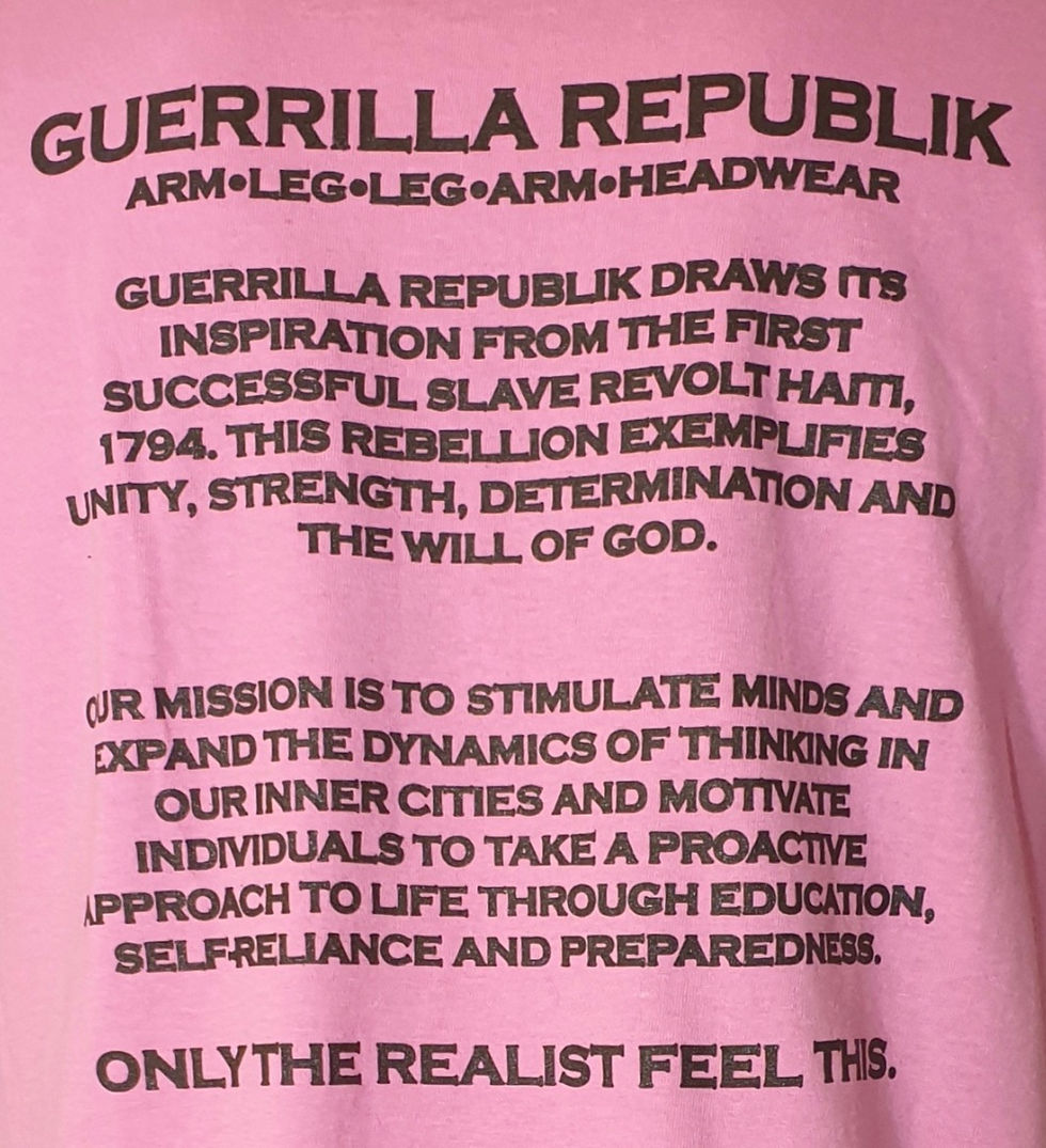 Miniatyrbilde: Guerrilla Republik Che Guevara Rosa T-skjorte