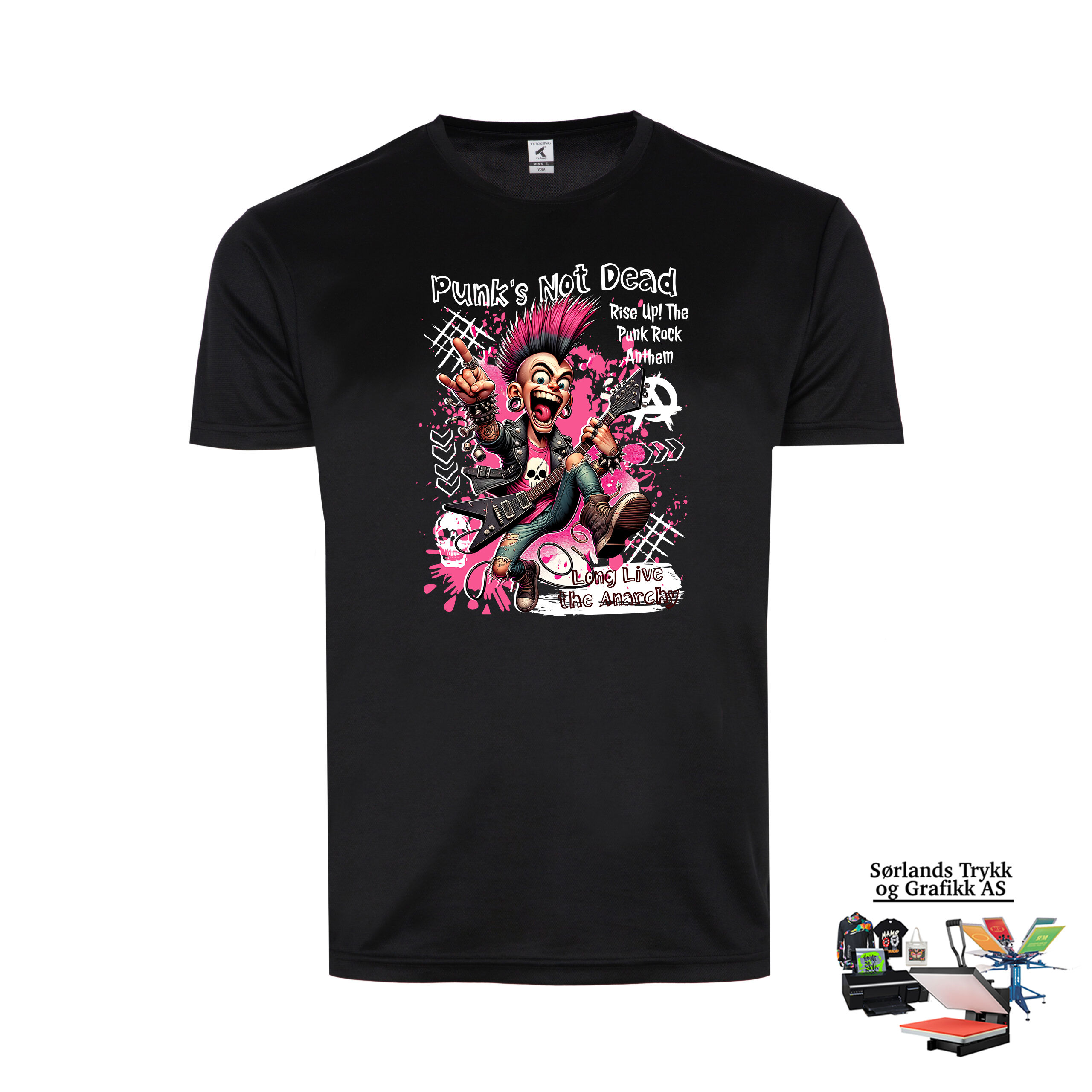 Punks Not Dead (2) Tee Shirt