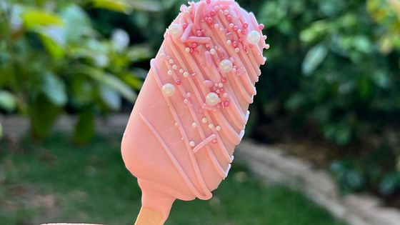8 Pink Cakesicles