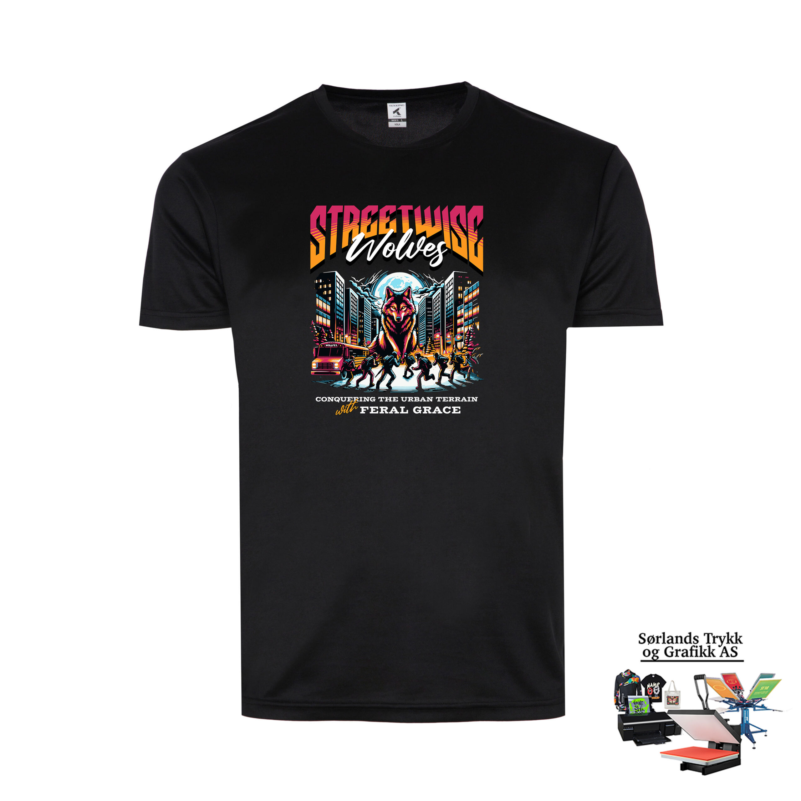 Streetwise Wolves Tee Shirt