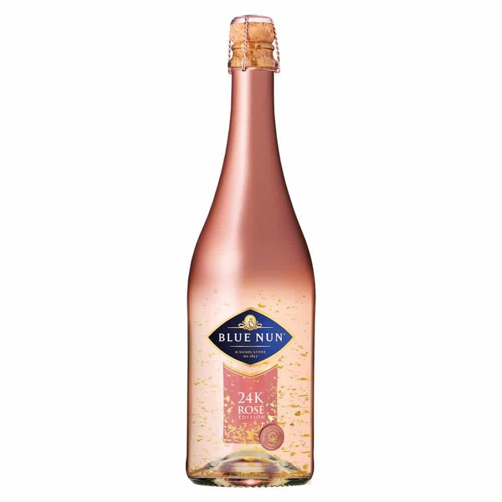 Blue Nun Sparkling Wine 24K Rose Edition