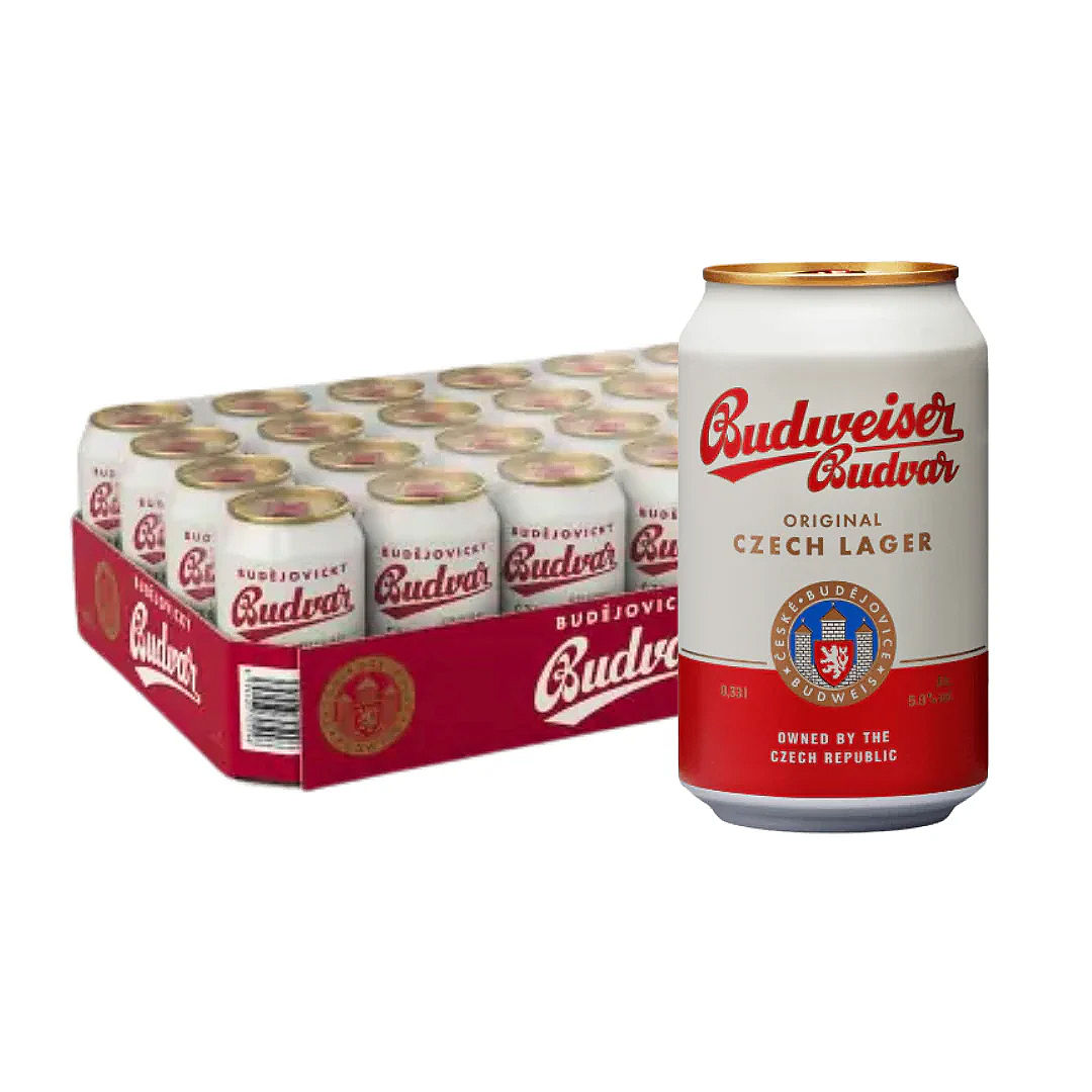 Budweiser Budvar Cans