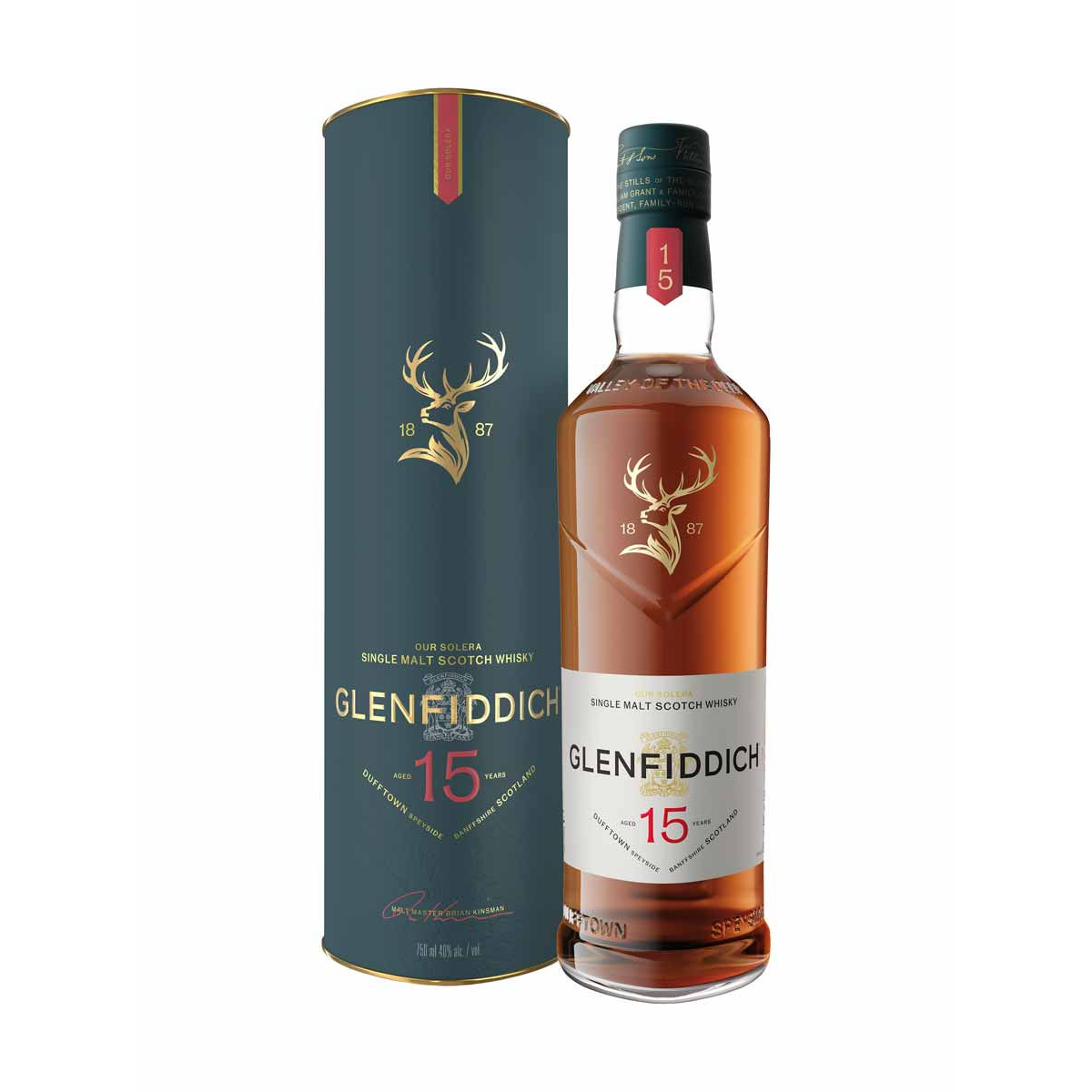 Glenfiddich 15 Year Old Solera Reserve Single Malt Scotch Whisky