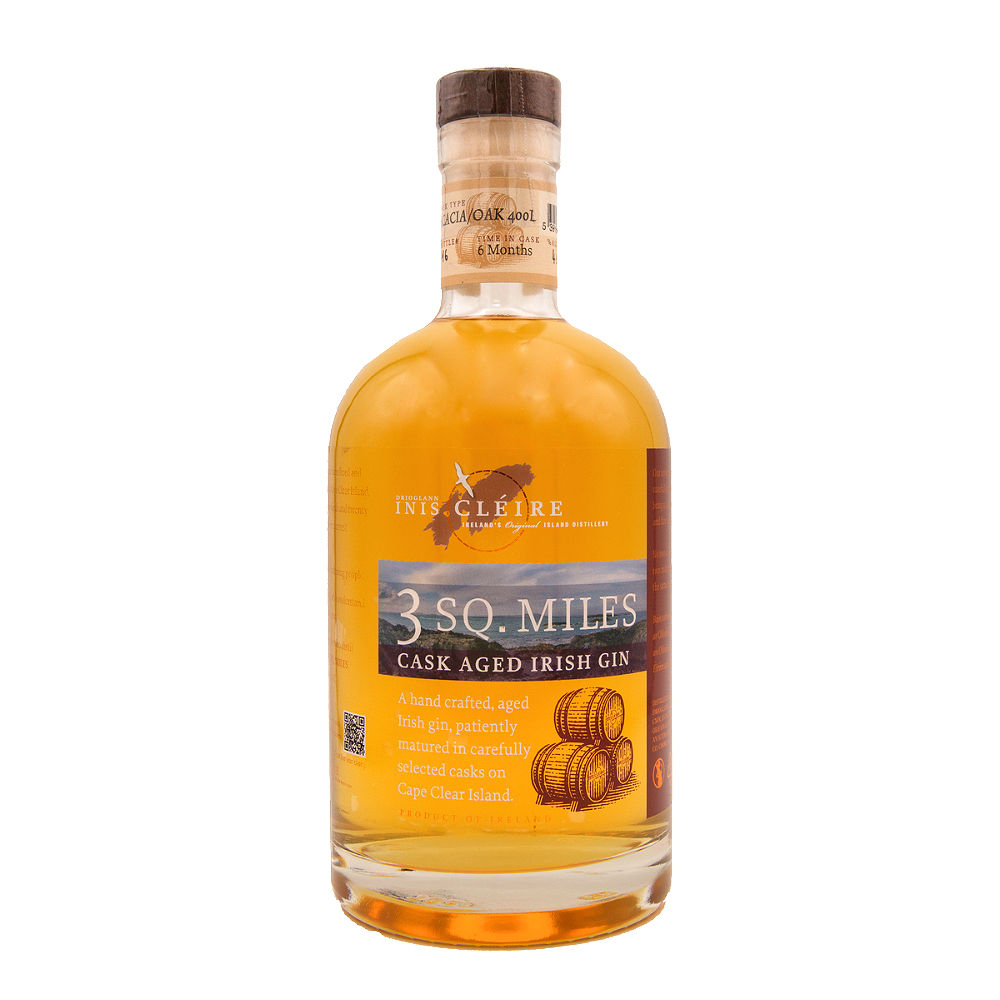 3 Sq. Miles Cask Aged Irish Gin