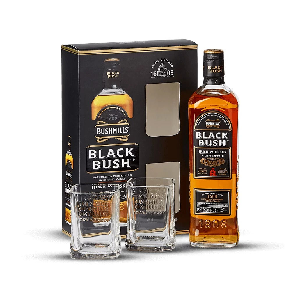 Bushmills Blackbush Irish Whiskey - Gift Set