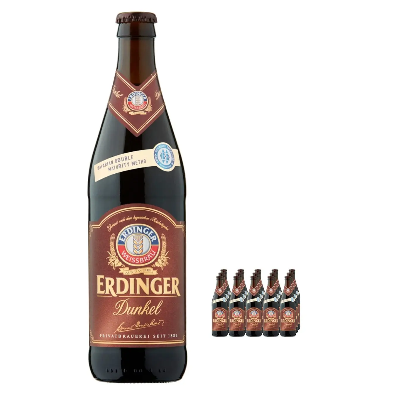 Erdinger Weizen Dunkel 12 x 330 ml - 5.3%