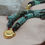 Thumbnail: Lotus Rune Necklace – Growth & Renewal - African Turquoise
