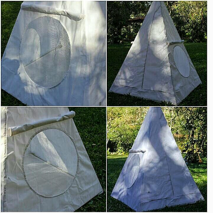 Thumbnail: Deluxe Aluminium Nubian Heavy Duty Meditation Pyramid With Tent