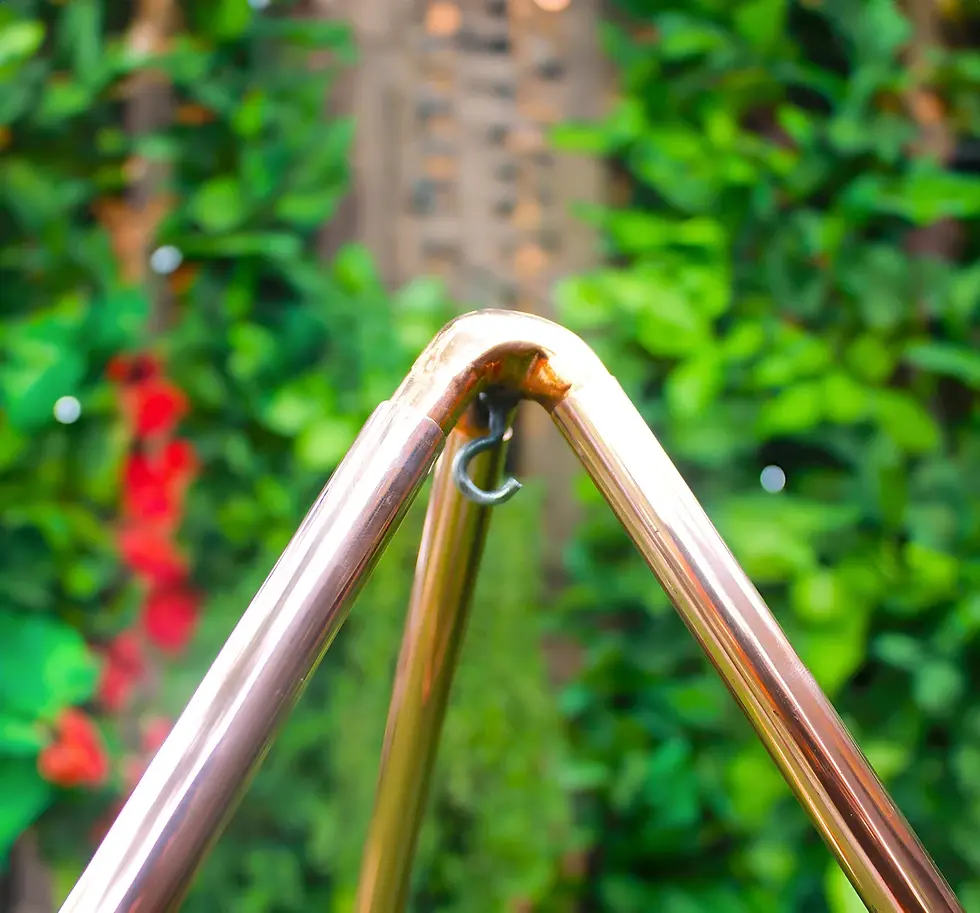 Thumbnail: Copper Markaba pyramid or Star Tetrahedron complete set