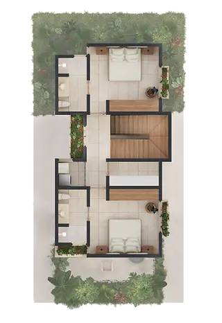 4B TownHouse - First Level