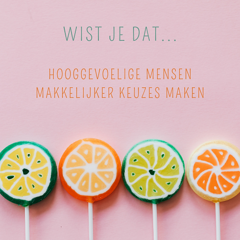 wist je dat - keuzen HSP Mindful Meiden