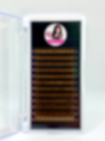 Cocoa Brown Mix Tray D Curl