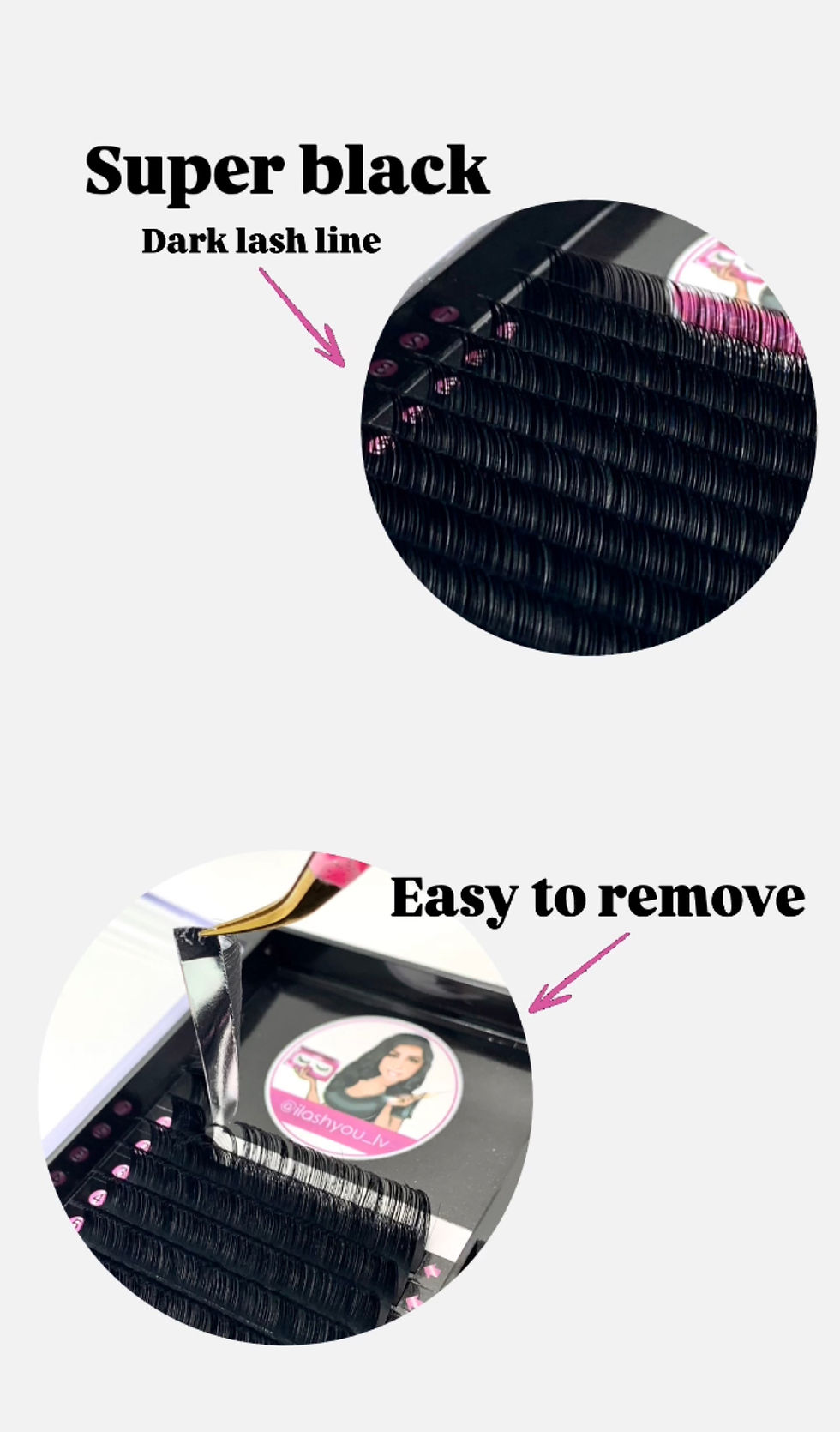 Thumbnail: 0.03 D Curl Cashmere Luxury Trays