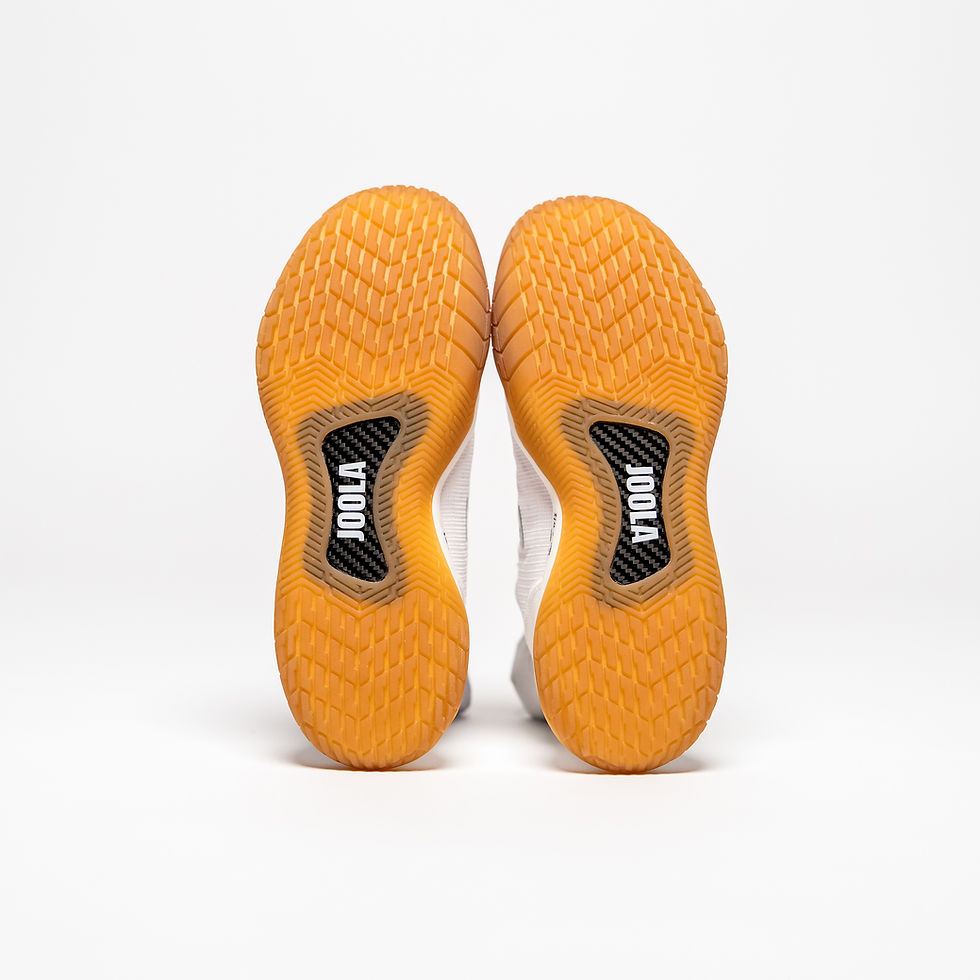 Thumbnail: [PRE-ORDER] JOOLA R4lly Shoes White/Gum (Men)