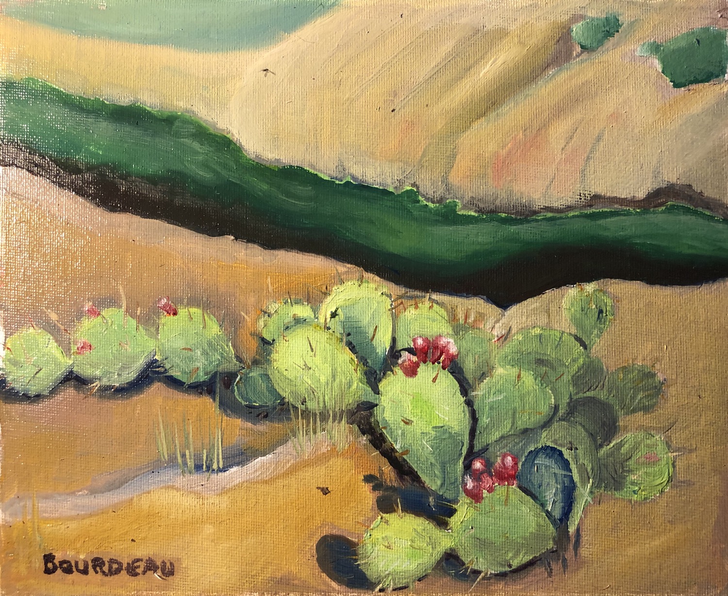 Green River, Ojo Caliente, New Mexico