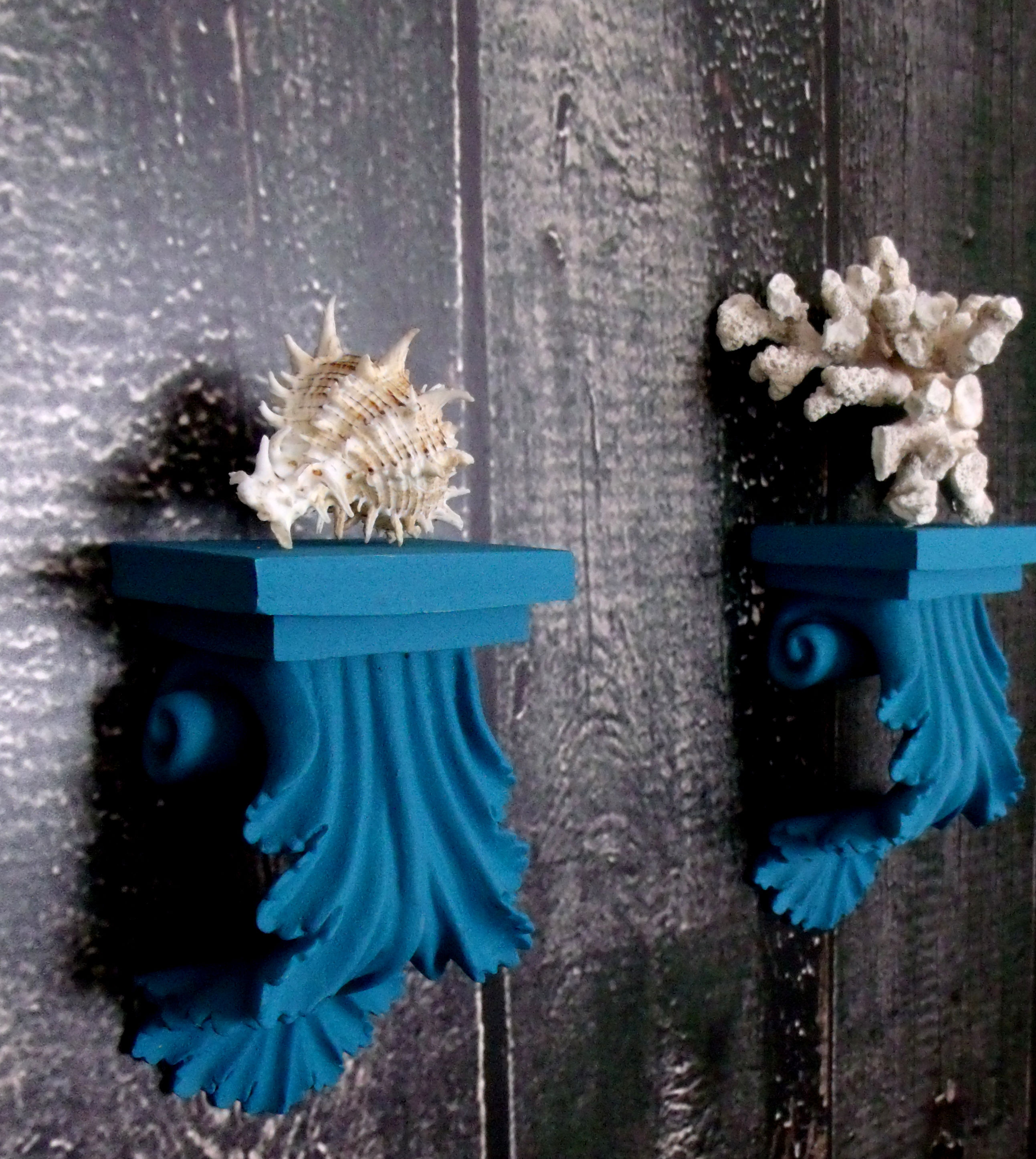 Brilliant Teal Sconces