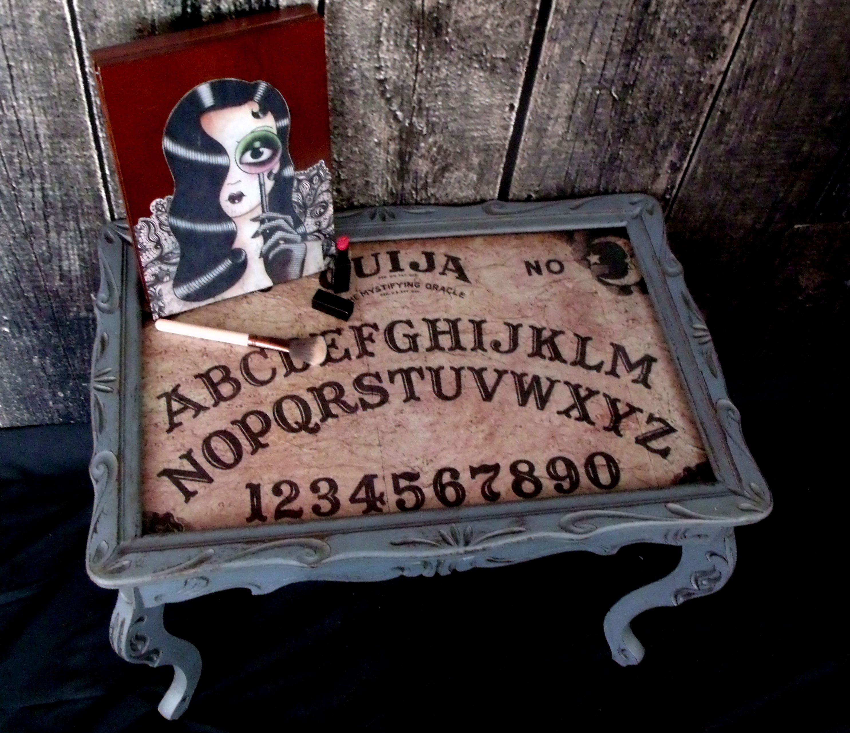 Dark Arts Ouija Board Ornate Table