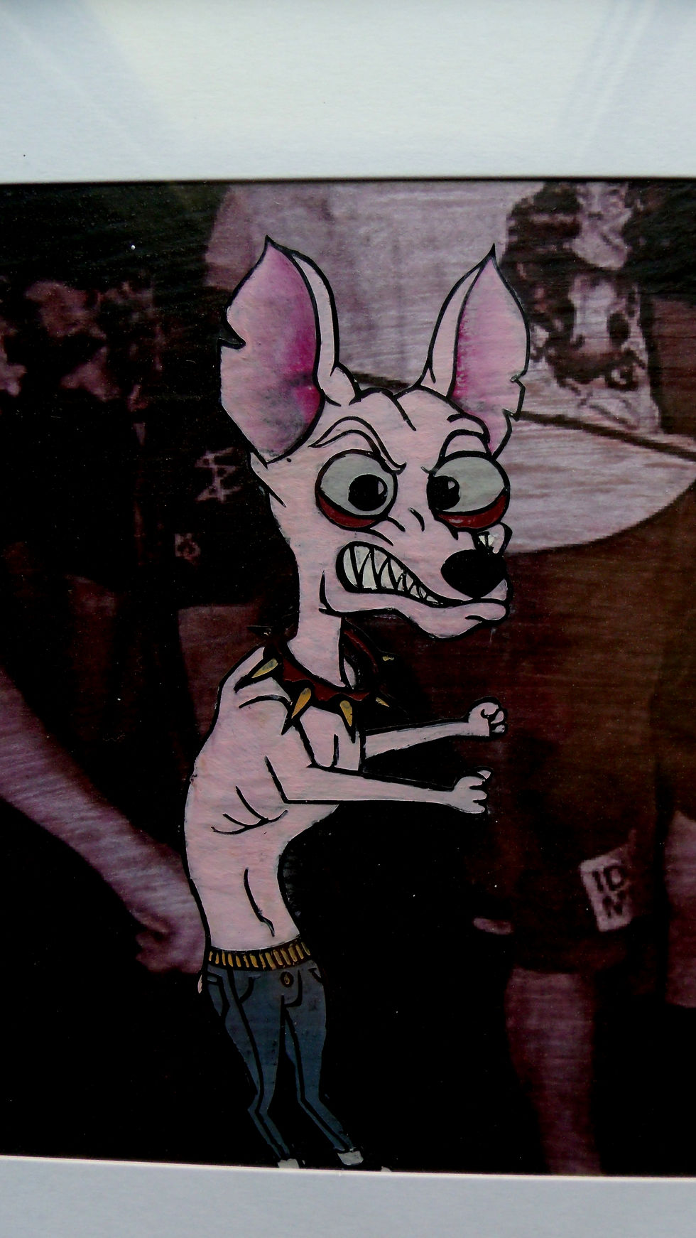 Thumbnail: "Show Animals" Original Vinyl Prints with Handpainting