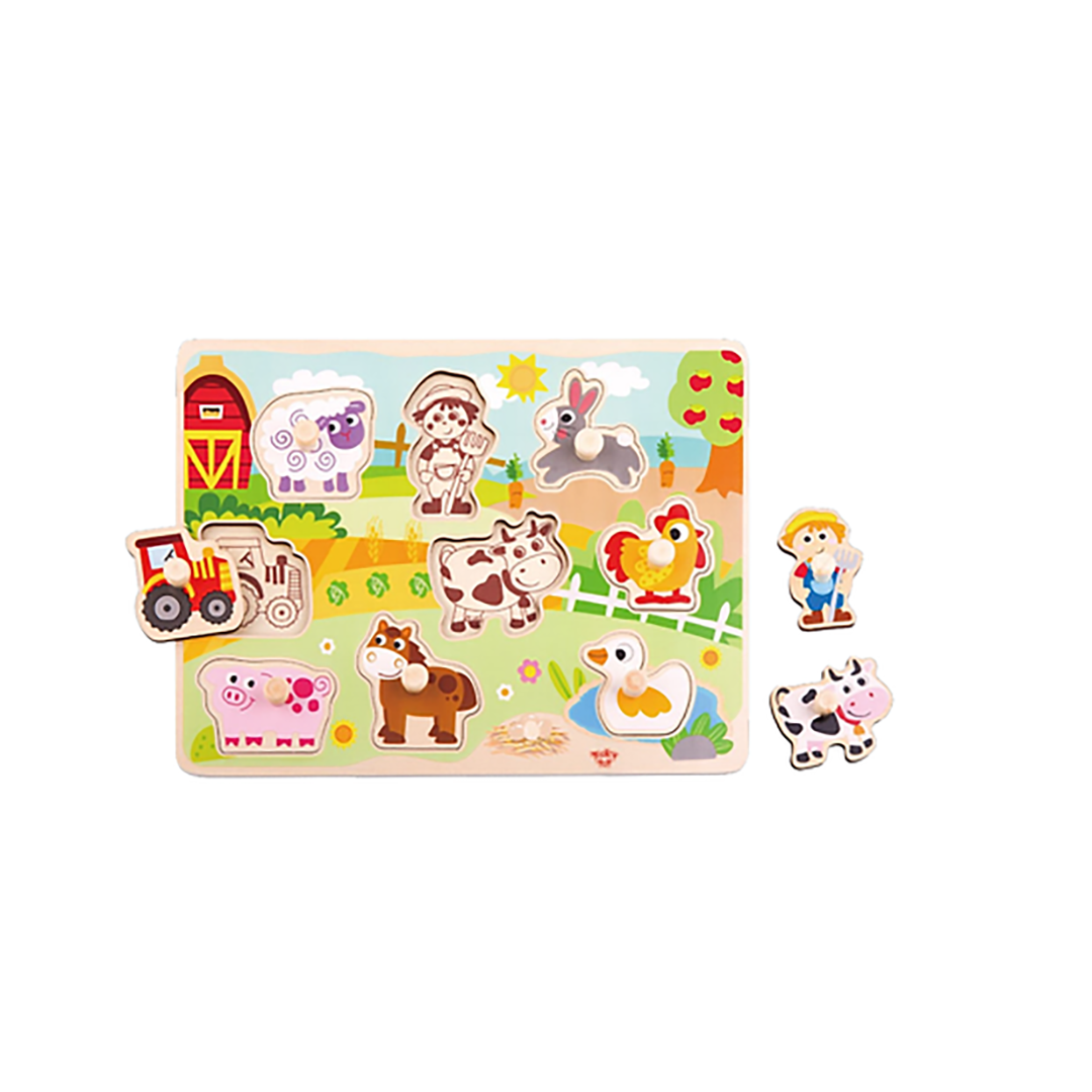 Encastre De Animalitos De La Granja