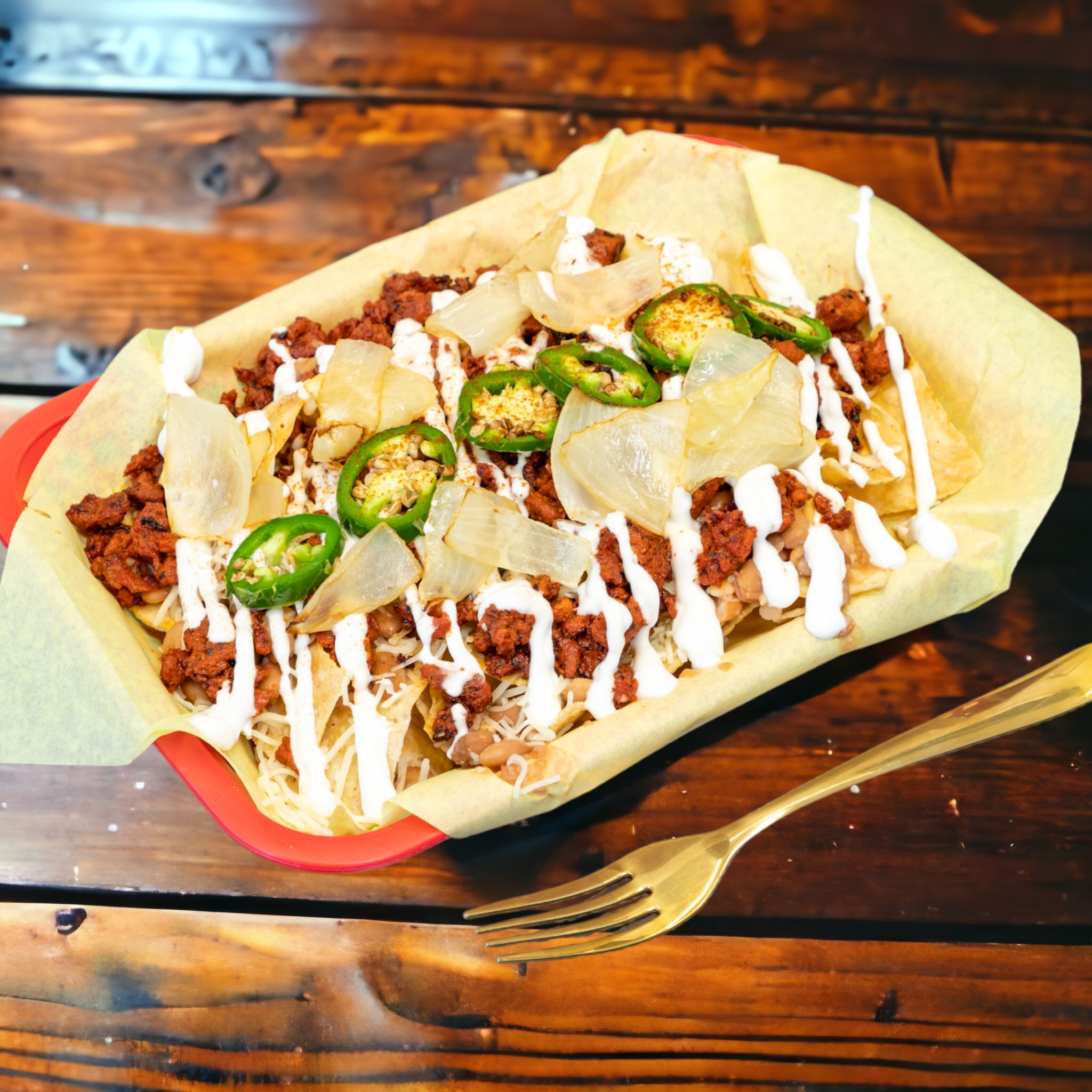 Arranged Food and Objects