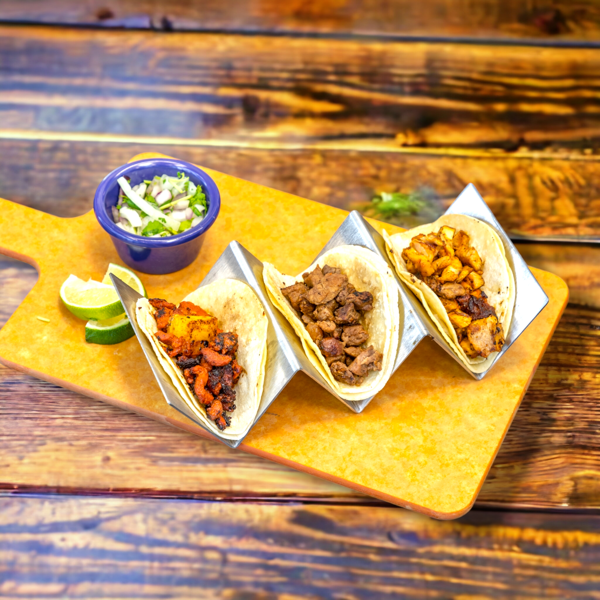 Arranged Food and Objects