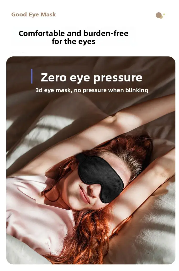 Thumbnail: Eye Protection Mask For Optimal Rest