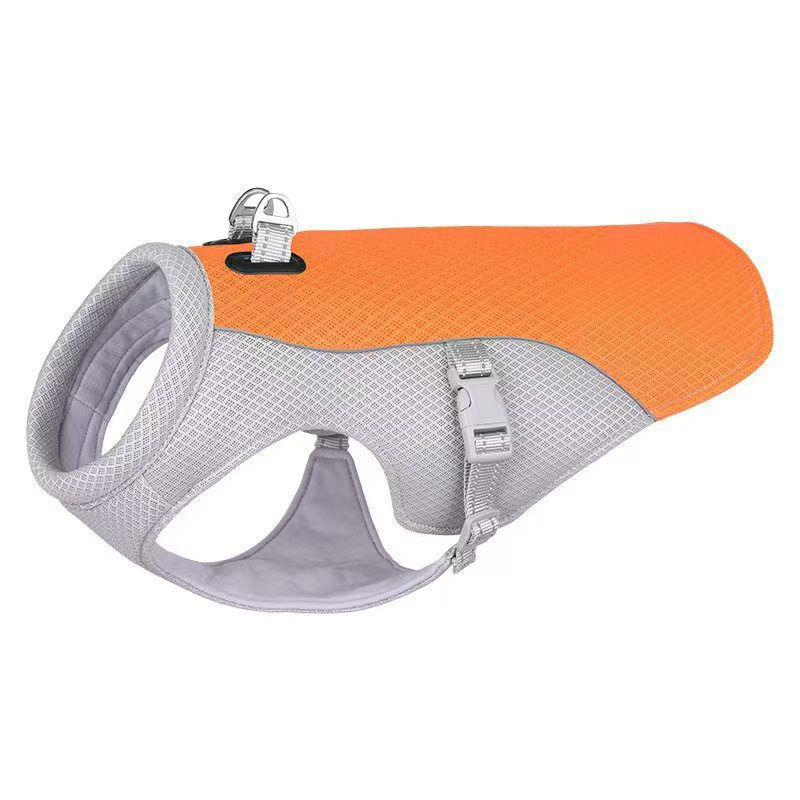 Thumbnail: Summer Dog And Cat Cooling Vest Breathable Adjustable Pet Clothing